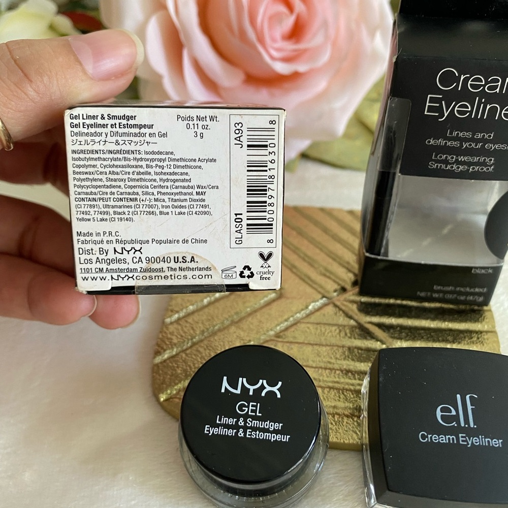 NYX and e.l.f. Eyeliner Set - Black - Picture 4 of 7